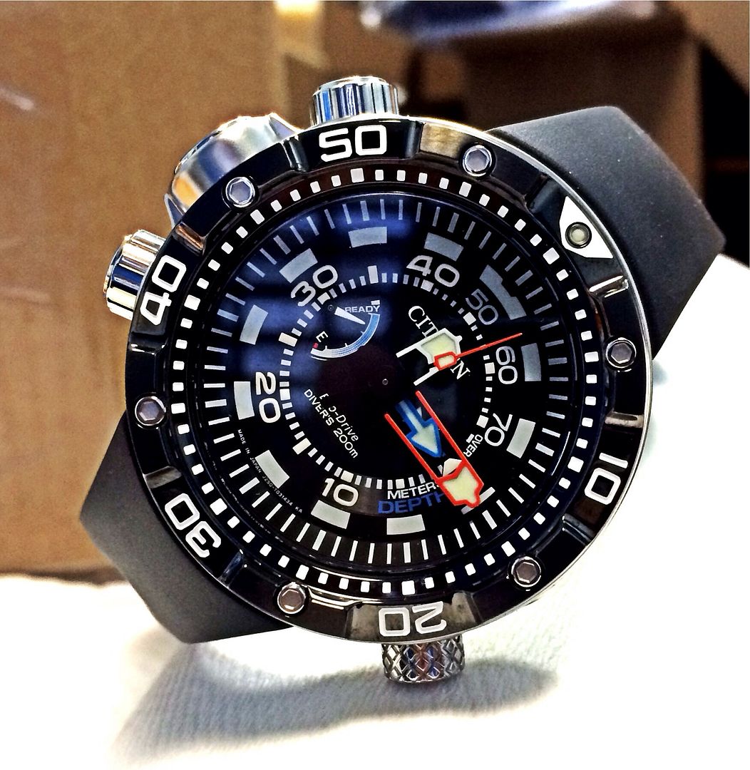citizen ecozilla titanium 1000m
